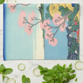 東海道五天山の北斎富士 キッチンタオル (折り畳み)