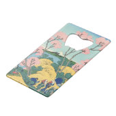 東海道五天山の北斎富士 クレジットカード栓抜き (正面アングル)