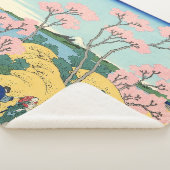 東海道五天山の北斎富士 シェルパブランケット (3/4)