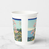 東海道五天山の北斎富士 紙コップ (右)