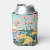 東海道五天山の北斎富士 缶クーラー (缶正面)