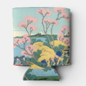 東海道五天山の北斎富士 缶クーラー (裏面)