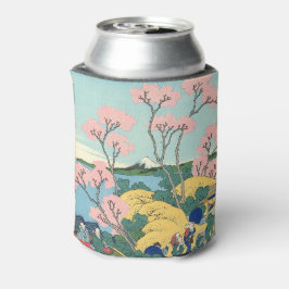 東海道五天山の北斎富士 缶クーラー