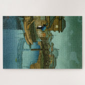 東海道品川川瀬蓮井の眺め ジグソーパズル (横)