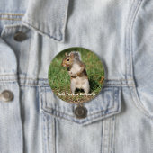 東灰色リスボタン 缶バッジ (インサイチュ)