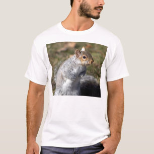 東灰色リス Tシャツ