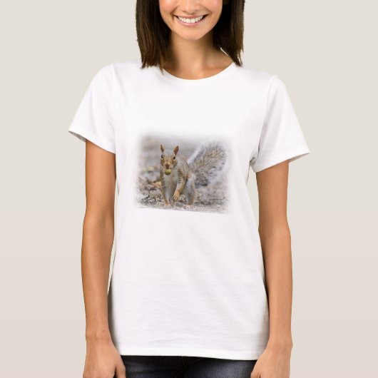 東灰色リス Tシャツ (正面)