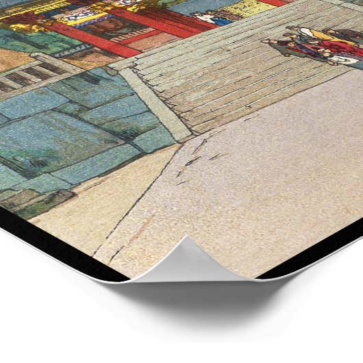 東照宮吉田博素晴らし日本美術 ポスター (角)