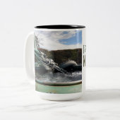 東照宮日光日本龍源泉マグカップ ツートーンマグカップ (正面左)