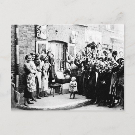 東端のジュビリーの装飾 ポストカード (正面)