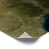 東統一された州 ポスター (角)