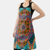 東華美部：高級グリーンデコール。 エプロン (インサイチュ)