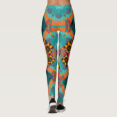 東華美部：高級グリーンデコール。 レギンス (裏面)