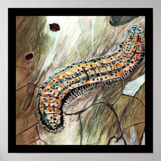 東🐛蝶の毛虫🦋 ポスター (正面)