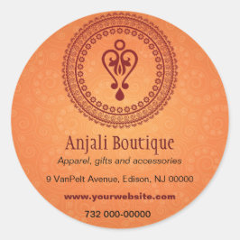 東装飾プロモーションステッカー ラウンドシール