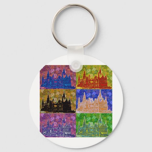 東証17 キーホルダー (正面)