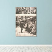 東軍の兵士及び兵に関する規定 キャンバスプリント (インサイチュ (ウッドフロア))