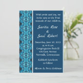 東部万華鏡のように千変万化するパターン招待状 招待状 (スタンド正面)