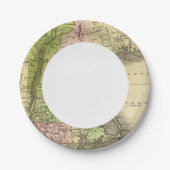 東部州オルニーマップ ペーパープレート (正面)