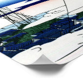 東都浅草本願寺, 北斎 ポスター (角)