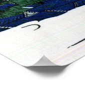 東都浅草本願寺, 北斎 View Mt.Fuji from Asakusa, Hokusai ポスター (角)