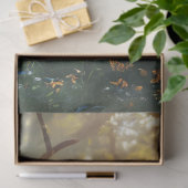 東青の鳥の森のデコパージュ 薄葉紙 (ギフト)