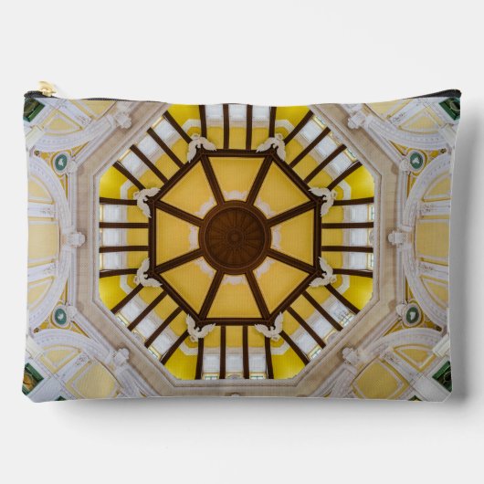 東飾京駅の天井 アクセサリーポーチ (正面)