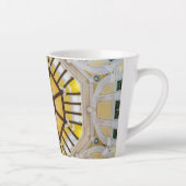 東飾京駅の天井 カフェラテマグ (右)