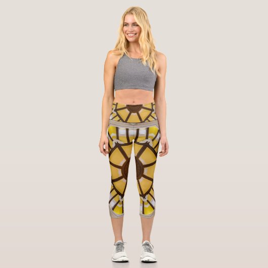 東飾京駅の天井 カプリレギンス (正面)