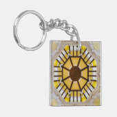 東飾京駅の天井 キーホルダー (正面左)