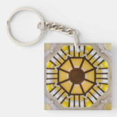 東飾京駅の天井 キーホルダー (正面)