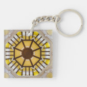 東飾京駅の天井 キーホルダー (裏面)