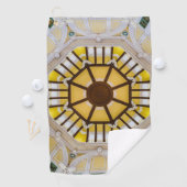 東飾京駅の天井 ゴルフタオル (インサイチュ)