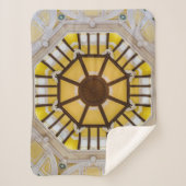 東飾京駅の天井 シェルパブランケット (正面)