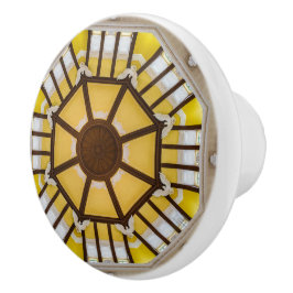 東飾京駅の天井 セラミックノブ