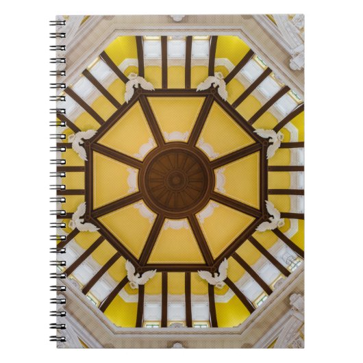 東飾京駅の天井 ノートブック (正面)