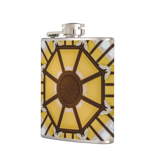 東飾京駅の天井 フラスク (左)