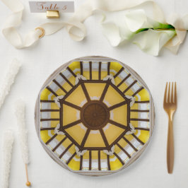 東飾京駅の天井 ペーパープレート