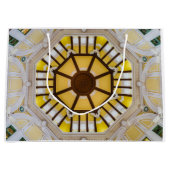 東飾京駅の天井 ラージペーパーバッグ (正面)