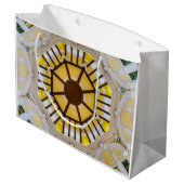 東飾京駅の天井 ラージペーパーバッグ (裏面アングル)