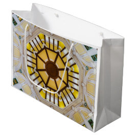 東飾京駅の天井 ラージペーパーバッグ