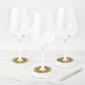 東飾京駅の天井 ワイングラスタグ (セット)