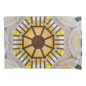 東飾京駅の天井 枕カバー (正面)