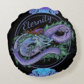 東龍の永遠 ラウンドクッション (裏面)