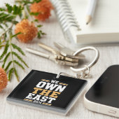 東2024を制覇する キーホルダー (正面右)