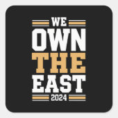 東2024を制覇する スクエアシール (正面)