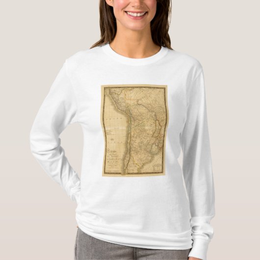 東。 南アメリカ Tシャツ (正面)