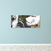 東・南ヨーロッパ キャンバスプリント (インサイチュ (ウッドフロア))