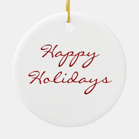 東(鳥)ショウジョウコウカンチョウソンバードクリスマスオーナメント セラミックオーナメント (裏面)