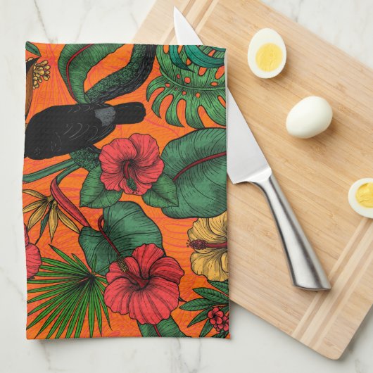 東can庭園 キッチンタオル (四つ折り)